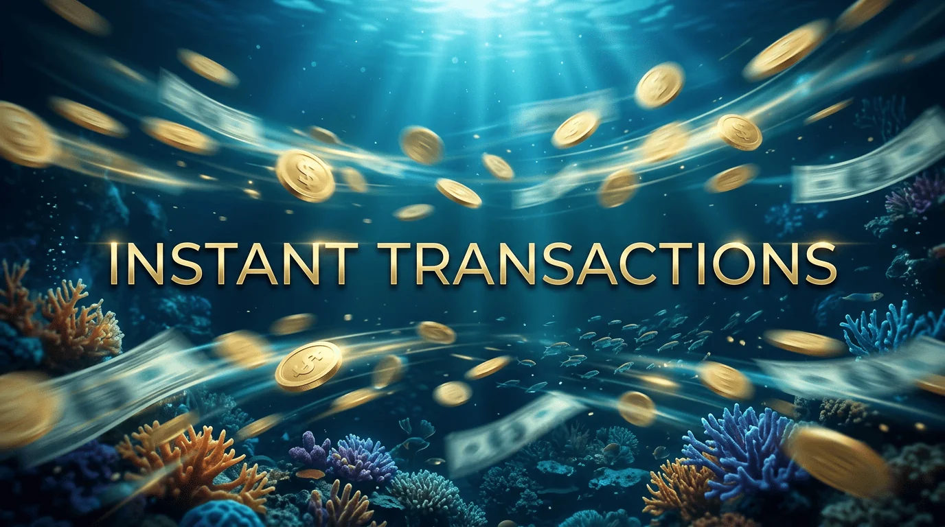 Instant transactions in Winshark Deutschland